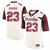 Oklahoma Sooners 23 Abdul Adams White 47 Game Winning Streak College Football Jersey Dzhi,baseball caps,new era cap wholesale,wholesale hats